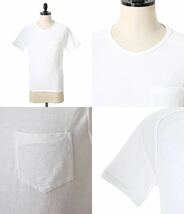 CROSSLEY　CREW NECK POCKET TEE　ホワイト　Sサイズ　未使用　クロスリー_画像4