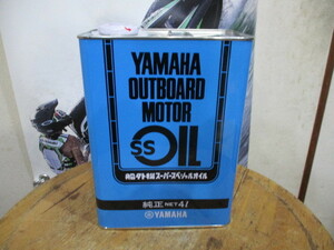 YAMAHA ヤマハ 2サイクル船外機SSオイル 4L缶 1本 在庫/特売品！
