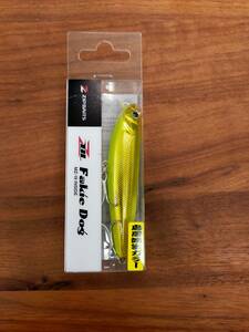 【新品】ZIPBAITS ジップベイツ フェイキードッグ ゴールドチャート①