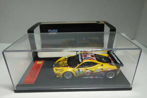 ☆レア未開封FUJIMI☆1/43フェラーリFerrari F458 ITALIA GT2 LeMans24th 2011 JMW Motor sport ☆231222