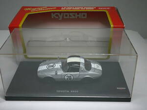 ☆1円始浮谷東次郎☆京商1/43 TOYOTA Sports 800 #20 ’65 船橋CCCレース優勝☆240114