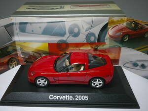 ☆1円始☆ NOREV 1/43 コルベットChevrolet Corvette C6 Coupe 2005 Victory Red ☆240114