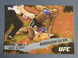 TOPPS UFC 2010 インサート PG-14 アンデウソン・シウバ PRIDE AND GLORY 