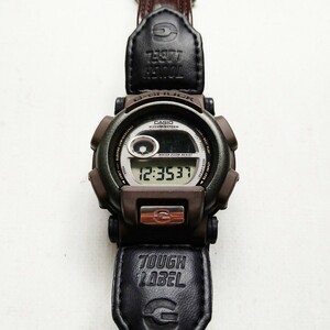 1円スタート カシオ CASIO G-SHOCK DW-003 腕時計 TOUGH LABEL ブラウン ブラック