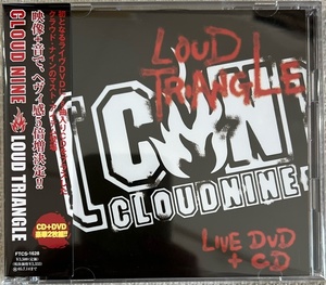 帯付【国内CD+DVD】CLOUDNINE クラウドナイン LOUD TRIANGLE FTCS1628 ジャパメタ