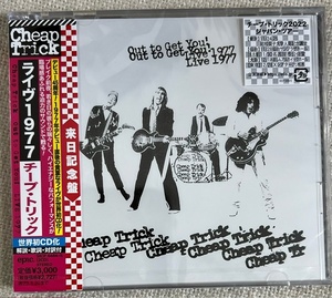 新品【国内2CD】CHEAP TRICK チープ・トリック ライヴ1977 Out To Get You! Live 1977 SICP6484