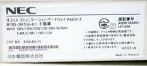 ▲(R601-B338)未使用 NEC AspireX IP3D-3KSU-B1 主装置 ビジネスフォン 業務用 事務電話機_画像7