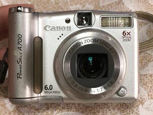 Canon PowerShot A700 撮影可　中古品