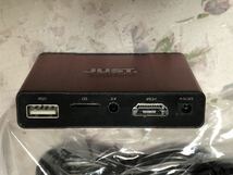 ITPROTECH JUSTSYSTEMS　media wave nano　ポータブルメディアプレーヤー 動作可　中古品_画像3