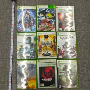 す1059ゲームソフト XBOX360 セインツロウ アサシン ヘイロー ギアーズ オブデューティ ナルト フェイブル ベヨネッタゴーストリコンまとめ