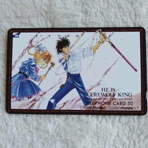 ki074 unused Sawada sho maoka Mio . manner legend telephone card telephone card 50 times anime comics illustration 