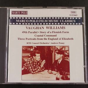 CD_20】VAUGHAN・WILLIAMS /MARCO・POLO・FILM・MUSIC・CLASSICS［輸入盤］