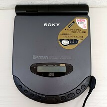 SONY Discman ソニー ディスクマン CDプレーヤー CDコンパクトプレーヤー D-311 リモコンヘッドホン付属 デジタルシグナルプロセッサー WK_画像2
