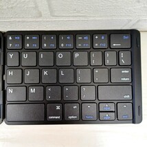 ★動作品★ EWIN 折り畳み式 ワイヤレスキーボード キーボード MINI WIRELESS KEYBOARD コードレス 無線接続 Bluetooth 薄型 PC スマホ WK_画像5