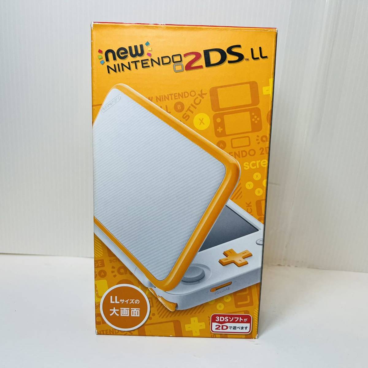 Yahoo!オークション -「newニンテンドー2ds ll ホワイト×オレンジ」の 