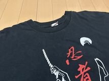 ALSTYLE メキシコ製 忍者プリントTシャツ サイズXL アルスタイル Ninja Print Tee Black ブラック 黒 コットン cotton vintageヴィンテージ_画像3