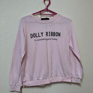 DOLLY RIBBON 長袖シャツ ロンT