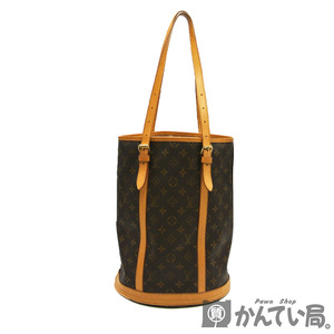 18909 LOUIS VUITTON【ルイ・ヴィトン】M42236 バケットGM モノグラム バケツ ショルダーバッグ トートバッグ【中古】USED-B