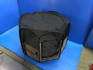 美品【 アイリスオーヤマ 】折りたたみサークル【 POTS-920A 】ペットサークル イヌ 犬 猫 ネコ Mサイズ 120