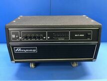 2【 アンペグ / Ampeg 】ベースアンプヘッド【 SVT-450H 】通電のみ 部品取り ジャンク 音楽機材 器材 140_画像1