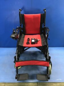 【 POWER CHAIR 】電動車イス 電動車椅子 電動車いす ジョイスティック付き 通電確認済み 充電不可 歩行補助 介護 KD