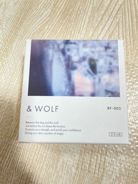 【新品未開封】&WOLF セラムリキッドファンデーション　003 レフィル