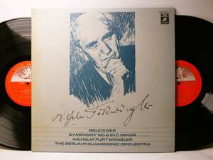 LP EAB-80005-6 ウィルヘルム・フルトヴェングラー　ブルックナー　交響曲　第８番　原典版　ベルリン・フィル【8商品以上同梱で送料無料】