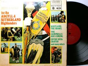 LP MFP 1253 PIPES&DRUMS 1ST BN. THE ARGYLL AND SUTHERLAND HIGHLANDERS 勇敢なるスコットランド 【8商品以上同梱で送料無料】