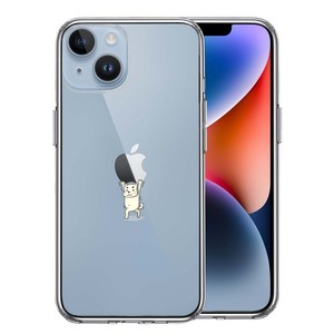 iPhone14 ケース クリア 犬 ワンコ Appleは重い？ スマホケース 側面ソフト 背面ハード ハイブリッド