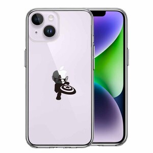 iPhone14 ケース クリア 映画パロディ アメリカン ヒーロー スマホケース 側面ソフト 背面ハード ハイブリッド
