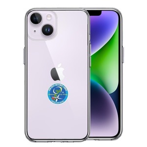 iPhone14Plus ケース クリア 第9航空団 記念 エンブレム スマホケース 側面ソフト 背面ハード ハイブリッド