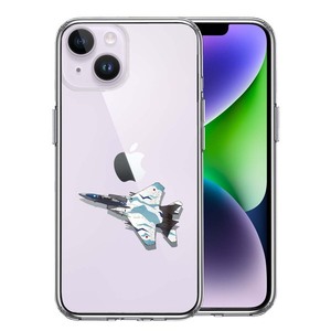 iPhone14 ケース クリア 航空自衛隊 F 15J アグレッサー4 スマホケース 側面ソフト 背面ハード ハイブリッド