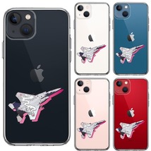 iPhone13 ケース クリア F-15J 303飛行隊 白龍 スマホケース 側面ソフト 背面ハード ハイブリッド_画像2