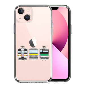 iPhone13mini ケース クリア 鉄ちゃん 鉄道ファン 鉄道マニア スマホケース 側面ソフト 背面ハード ハイブリッド