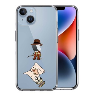 iPhone14 ケース クリア 冒険家 2 スマホケース 側面ソフト 背面ハード ハイブリッド