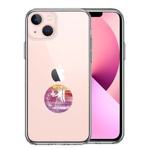 iPhone13mini ケース クリア 星座 おとめ座 乙女座 Virgo スマホケース 側面ソフト 背面ハード ハイブリッド