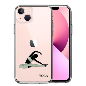 iPhone13 ケース クリア ヨガ YOGA スマホケース 側面ソフト 背面ハード ハイブリッド