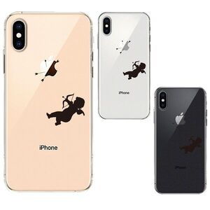 iPhoneX ケース iPhoneXS ケース ソフト キューピット スマホケース ソフトスマホケース