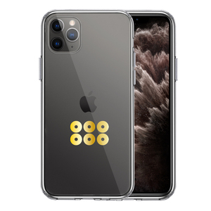 iPhone11pro ケース クリア 真田 幸村 信繁 六文銭 2 スマホケース 側面ソフト 背面ハード ハイブリッド