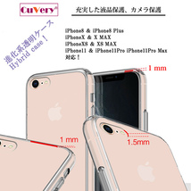 iPhone7 iPhone8 ケース クリア 航空自衛隊 エンブレム スマホケース 側面ソフト 背面ハード ハイブリッド_画像4