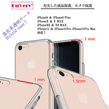iPhone7 iPhone8 ケース クリア フローラル バタフライ ピンク スマホケース 側面ソフト 背面ハード ハイブリッド_画像4