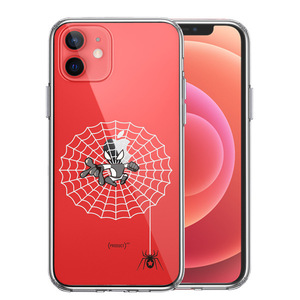 iPhone12mini Case Case Clear Parody Spider Man Смартфон Сторона Soft Hard Hard Hybrid