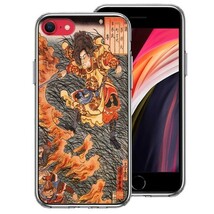 iPhoneSE ケース 第3世代 第2世代 クリア ヤマトタケルノミコト 日本武尊 スマホケース 側面ソフト 背面ハード ハイブリッド_画像1