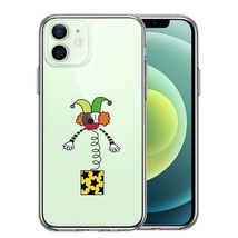 iPhone12mini ケース クリア びっくり箱 スマホケース 側面ソフト 背面ハード ハイブリッド_画像1