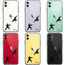 iPhone11 ケース クリア 太極拳 Taichi スマホケース 側面ソフト 背面ハード ハイブリッド_画像2