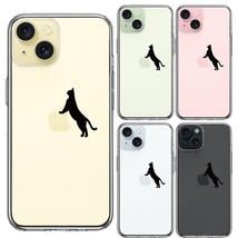 iPhone15 ケース クリア ねこ 猫 リンゴで伸び スマホケース 側面ソフト 背面ハード ハイブリッド_画像2