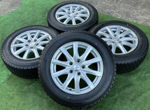 WEDS RAVRION 16インチ アルミホイール& GOOD YEAR 205/65R16スタッドレスタイヤ4本セット★AN124