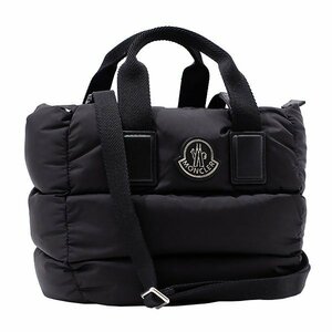 【送料無料】【本物】注目★MONCLER★モンクレール★MINI CARADOC★トートバック★レディース★ナイロン★I209B5L00010M2170★ブラック★革