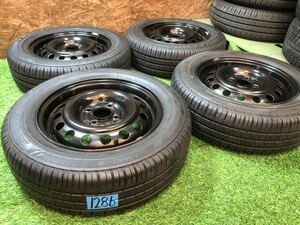 日産純正 14inch × 175/65R14 PCD100 4穴 キューブ ノート マーチ ウイングロード サニー ルキノ パルサーNXクーペ ADバン