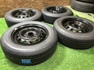 ホンダ純正 14inch × 175/70R14 PCD100 4穴 シビック フィット インテグラ エアウェイブ オルティア ドマーニ モビリオ スパイク